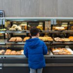 doughnut aisle purchase child