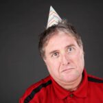 turning 45 sad middle age man birthday