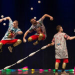 water on mars performers jugglers