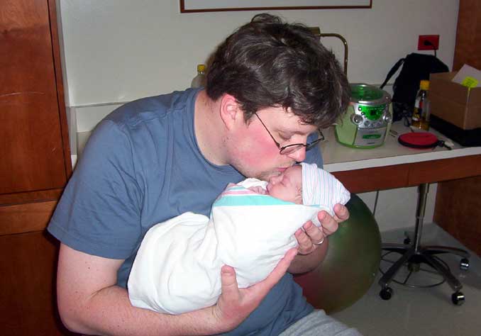 First Father’s Days Full of Giggles, Smiles, Diapers for Him