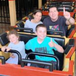 Riding Comet Roller Hersheypark