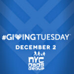 Giving Tuesday, NYC Dads Group logo blue