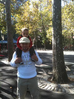 Dad at Carl Schurz Park