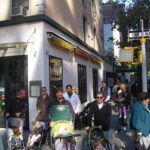 at-home dads and kids on the streets of New York