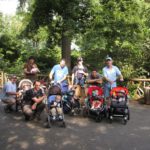 strollers at Bronx Zoo