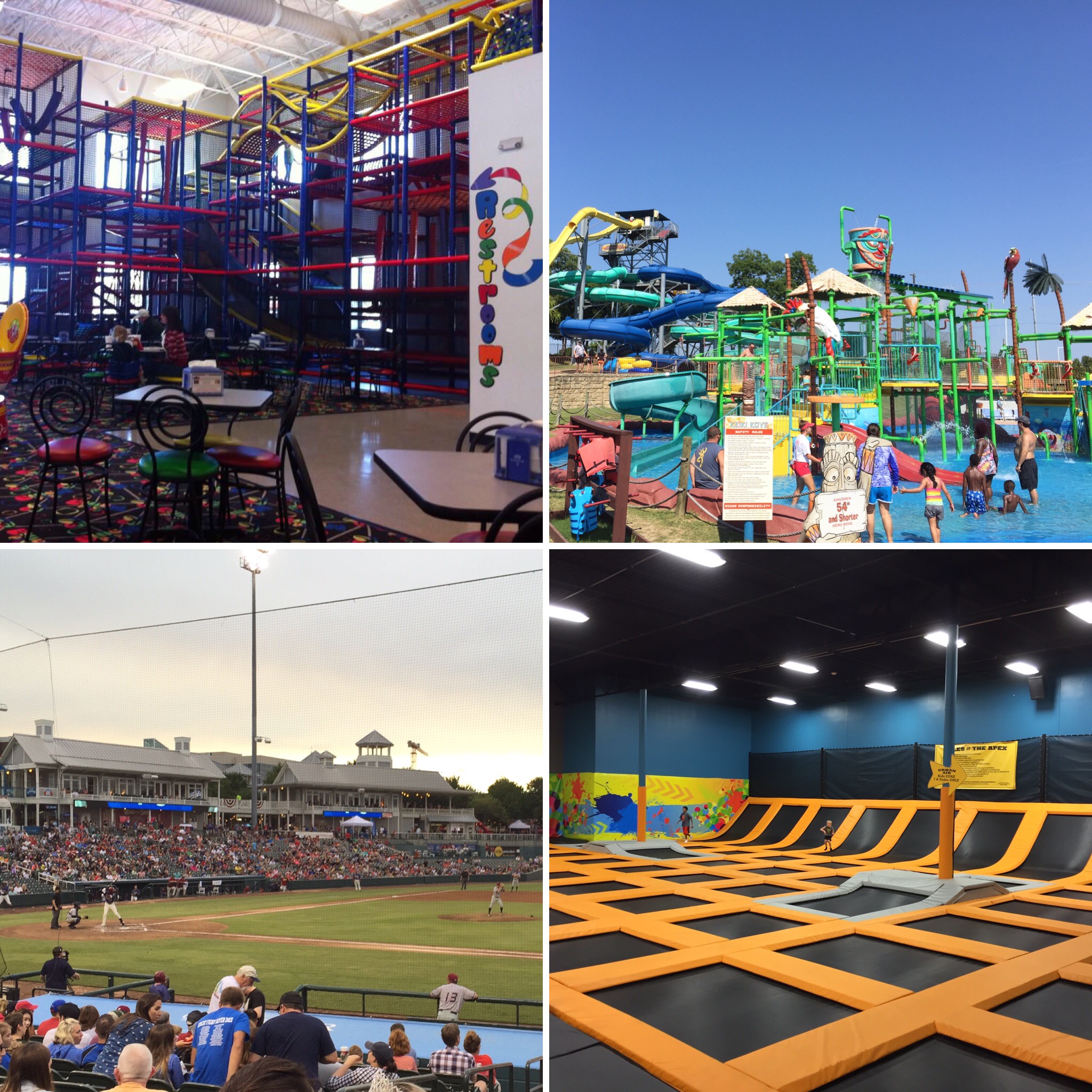 Some of the Pogo Pass venues.