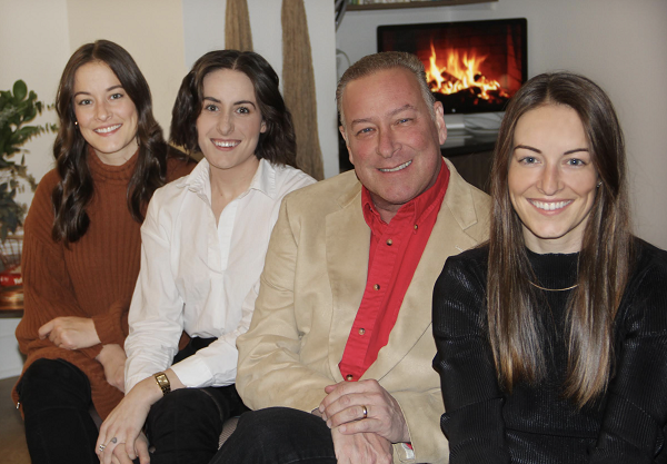 Bill Williams and Daughters