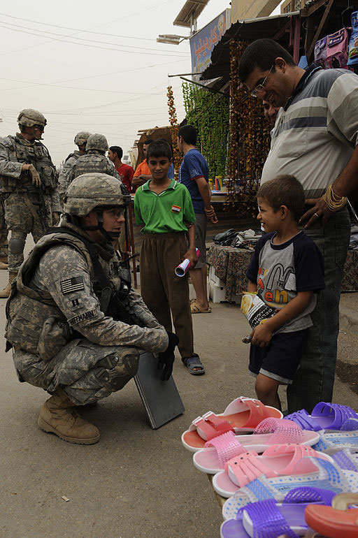 soldier child father Memorial Day