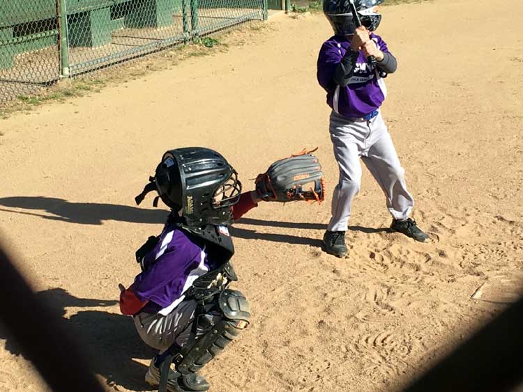 baseball team batter catcher team