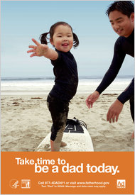 Take Time To Be a Dad Today public service ad