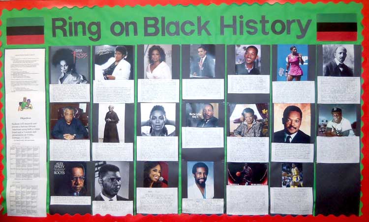 black history month reports