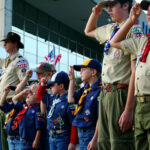 boy scouts salute