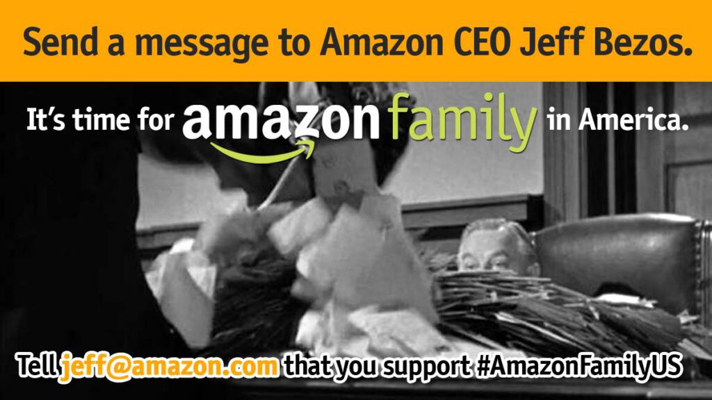 contact jeff bezos Amazon Mom