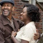 Denzel Washington and Viola Davis in a scene from the film version of Fences by August Wilson.