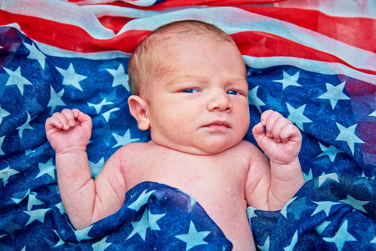 baby flag progressive parent