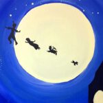 peter pan flying to neverland