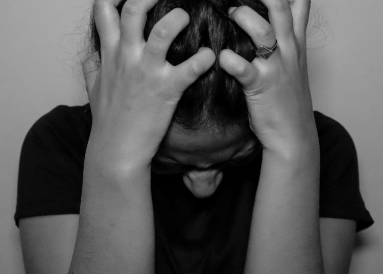 frustrated mom stress