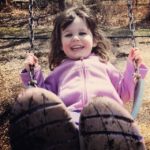 girl on swing