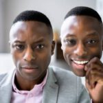 imposter syndrome man two faces mask 1