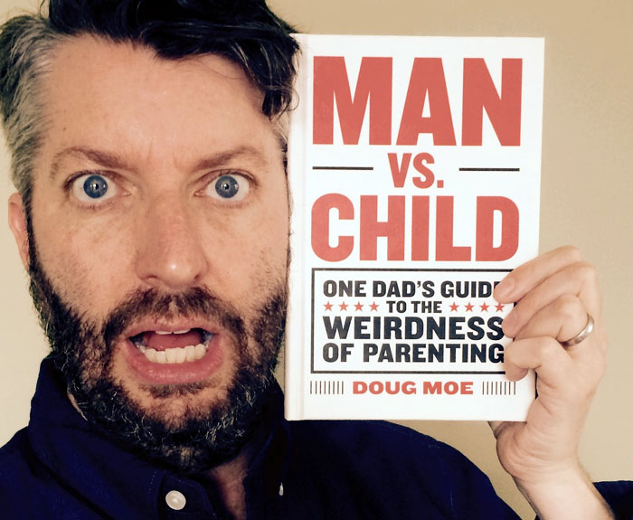 Upright Citizens Brigade Theater member Doug Moe has written a new book, "Man vs. Child'