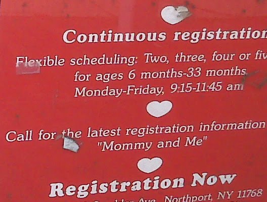 mommy and me sign
