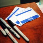 last name tags and markers