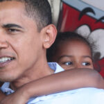 obama daughter first dad