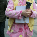 Parents wearing pajamas to take their kids to school or the bus stop needs to stop.