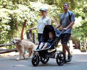 The BOB Revolution jogging stroller