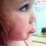 say no to pouting child