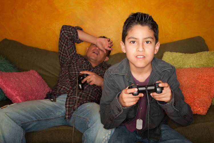 video games son beats father 1